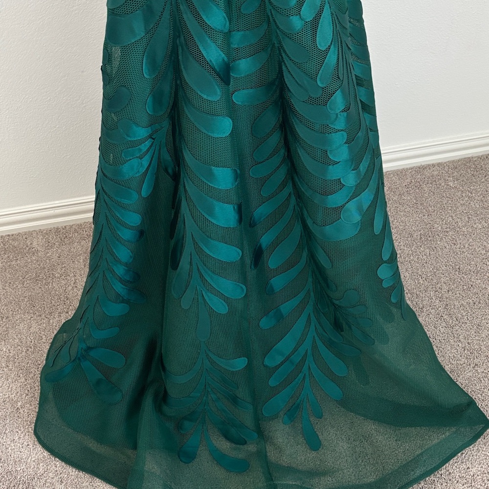 PARK 108 M343 Green Maxi DRESS - Picture 9 of 10